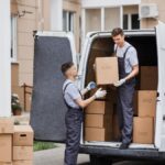 Movers near me in NJ loading moving truck